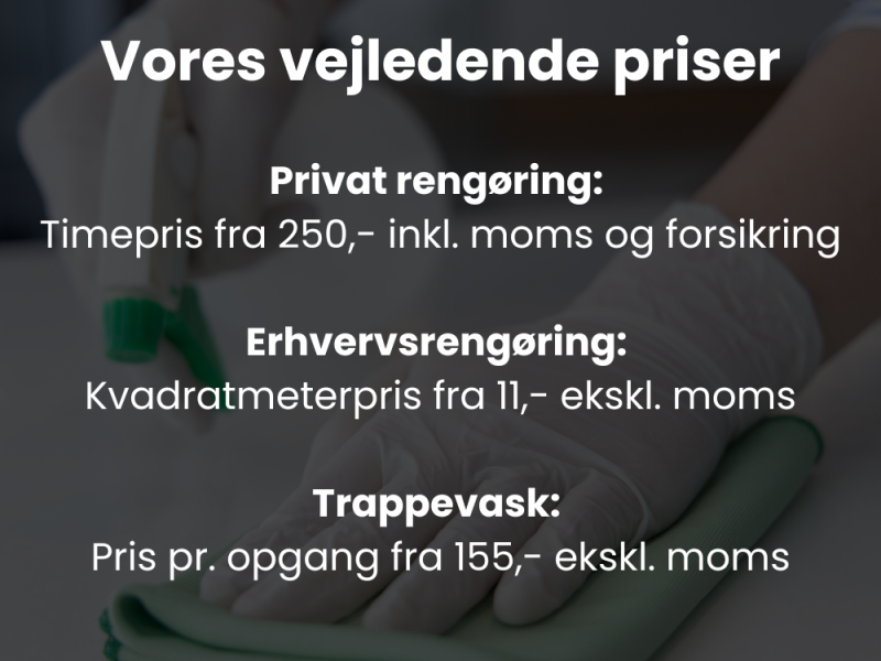 vejledende priser
